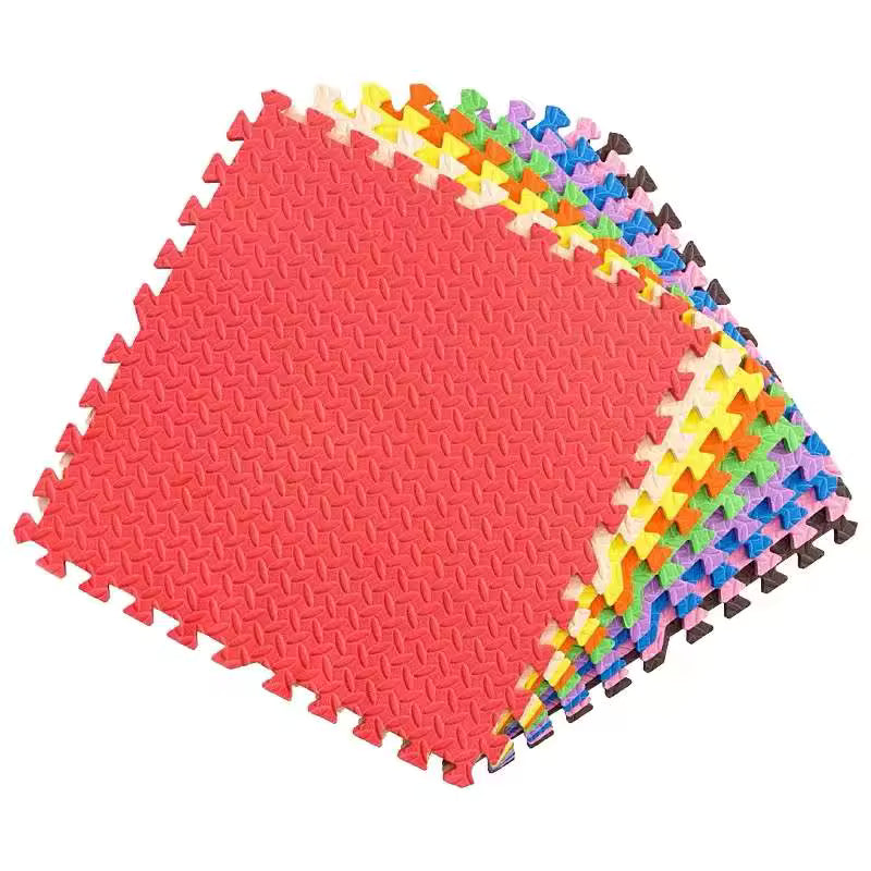 EVA Interlocking Puzzle Play Mats — 10-Piece Pack