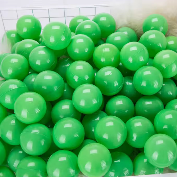 8 cm Commercial Ball Pit Balls — 50-Piece Color Choice