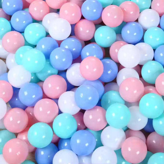 8 cm Commercial Ball Pit Balls — 50-Piece Color Choice