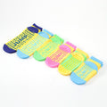 Kids' Smile Grip Socks for Indoor Playgrounds — Bulk Size Assortments