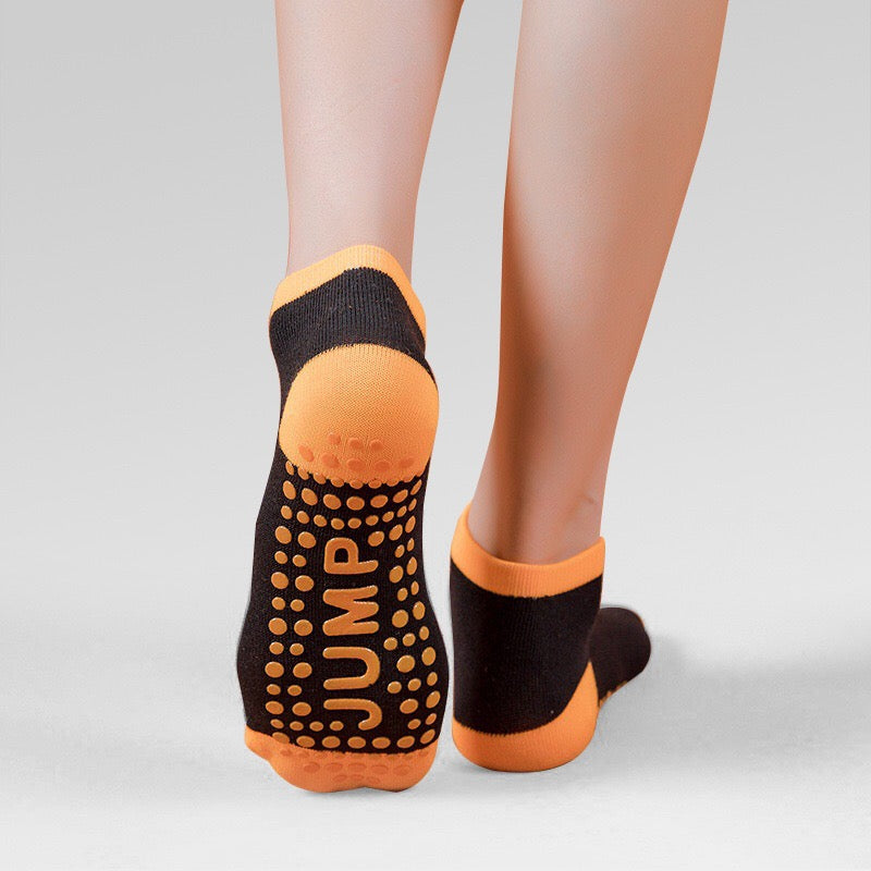 Commercial Jump Grip Socks for Trampoline Parks — Kids & Adult Sizes