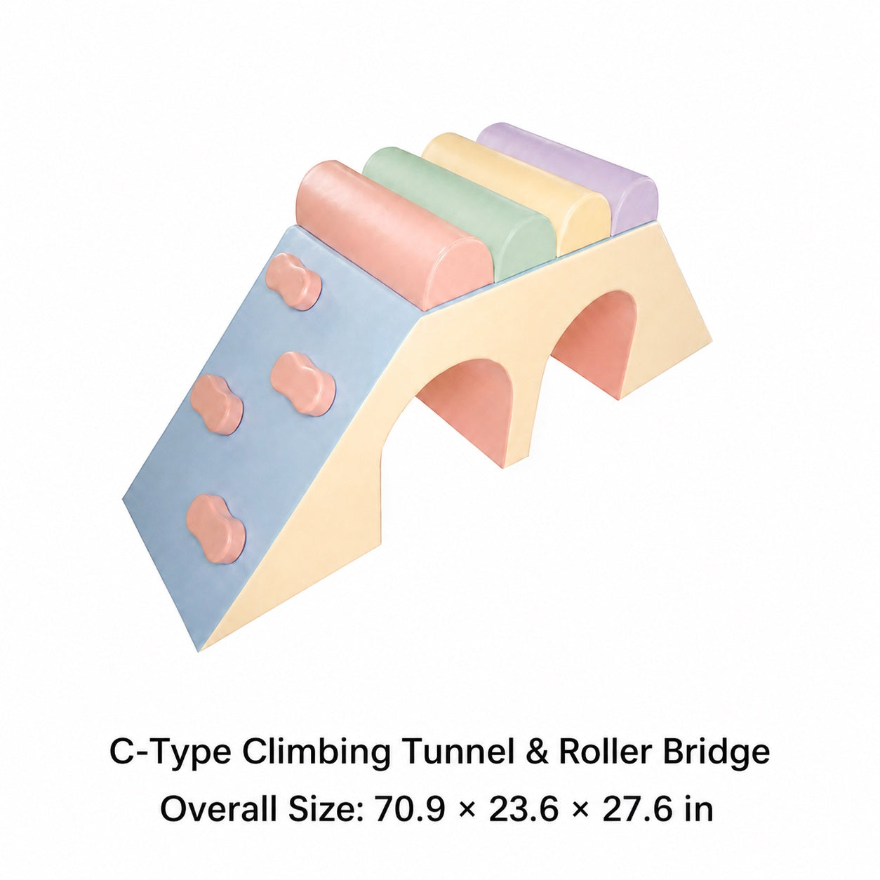 C-Type Climbing Tunnel & Roller Bridge